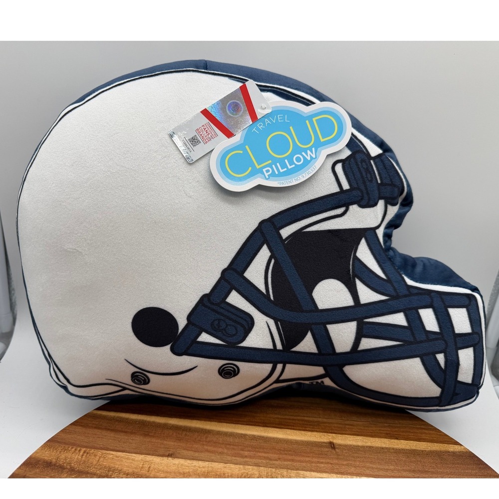 Penn State Nittany Lions NW Travel Cloud Pillow Football Helmet Navy 2213